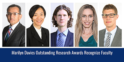 Faculty Research Award Winners