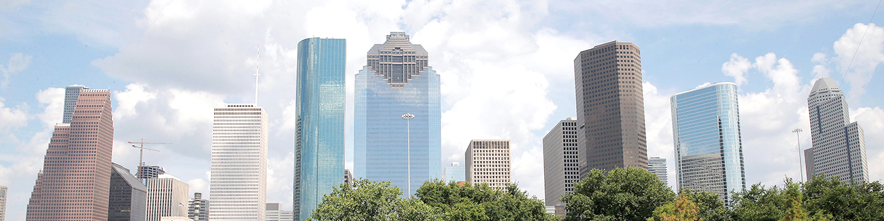 Houston downtown skyline