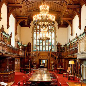 Interior of Folger Shakespeare Library 
