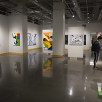 interior of O'Kane Gallery