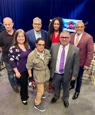 varios speakers for Word AIDS day and Dr. Gene Preuss (front right)