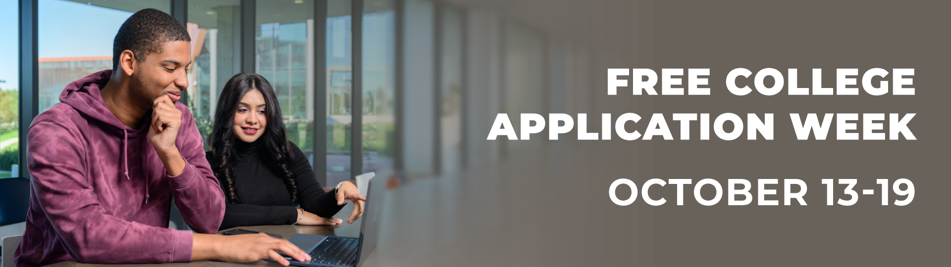 Free College Application Week Oct 13-19