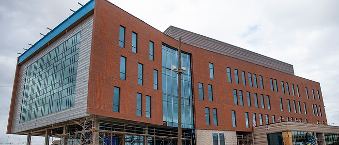 College of Science and Technology Building Under Construction.