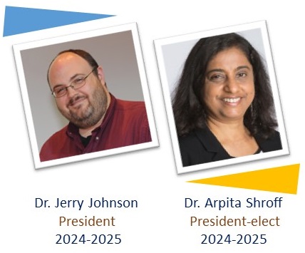 Dr. Jerry Johnson and Dr. Arpita Shroff