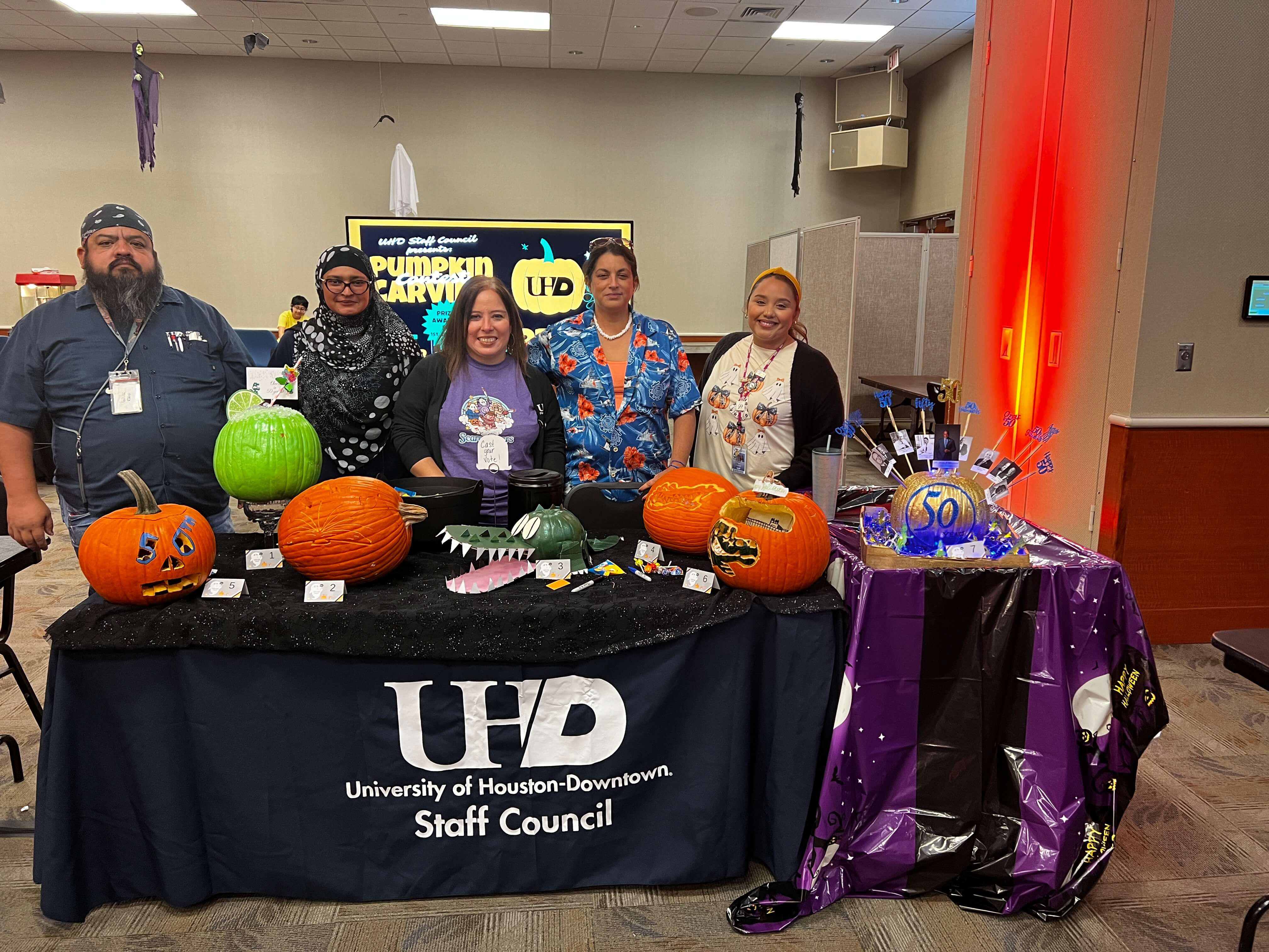 Pumpkin Carving Contestants