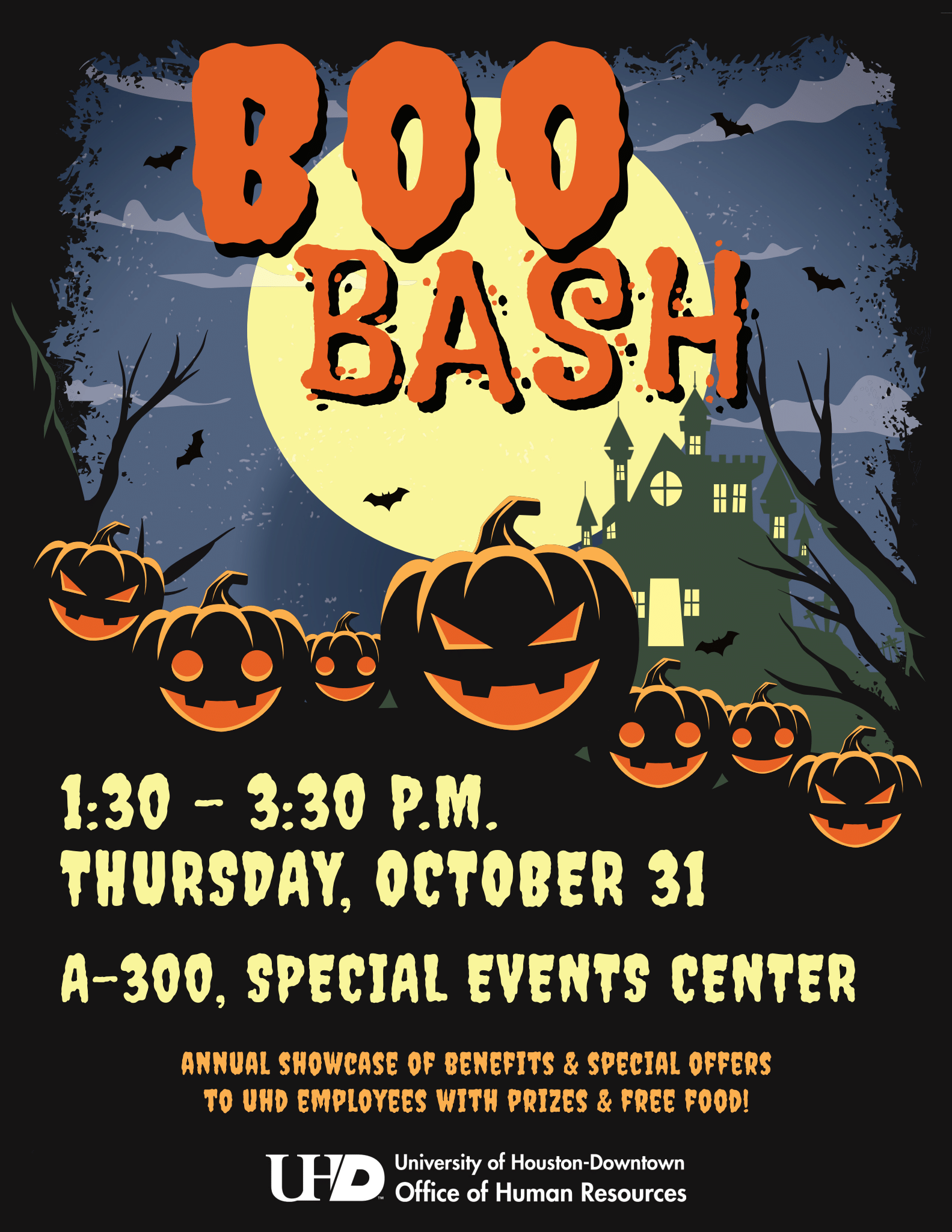 Boo Bash flyer