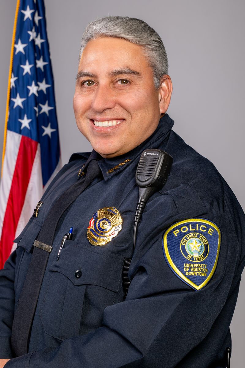 Photo of UHD Chief of Police Clemente Rodriguez