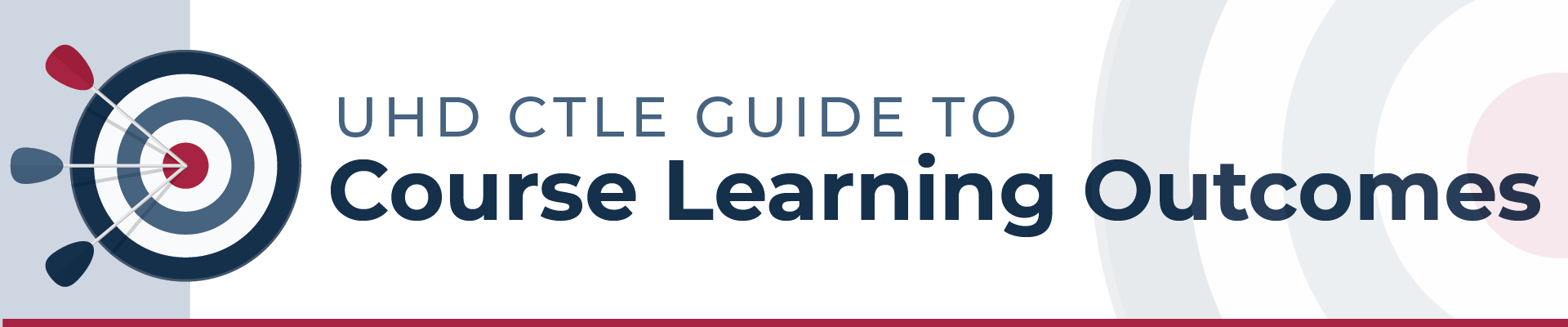 UHD CTLE GUIDE TO COURSE LEARNING OUTCOMES