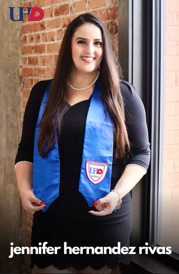 Commencement ambassador Jennifer Hernandez