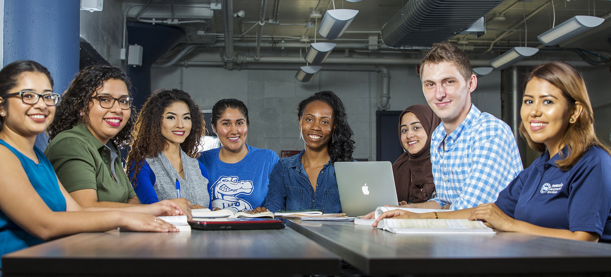 Group of Students Studying in the lounge