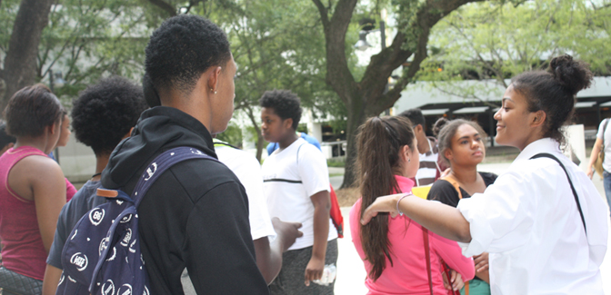 Group of New Students