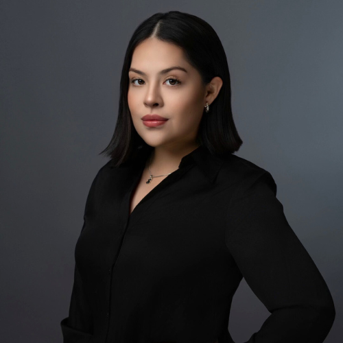 Bianca Juarez, Philosphy major in University of Houston-Downtown's Honor Program, smiles. 