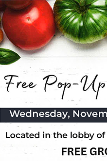 Free Pop-Up Grocery Store