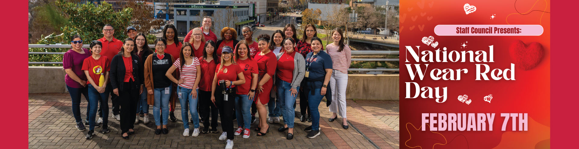 2025 Wear Red Day Group Photo