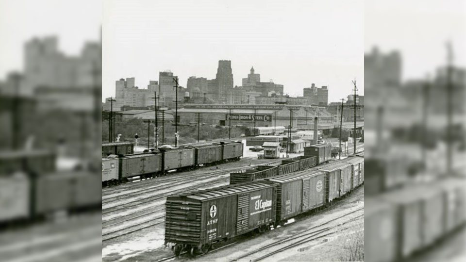 Black and White photo of the Site of the Shea Street Building