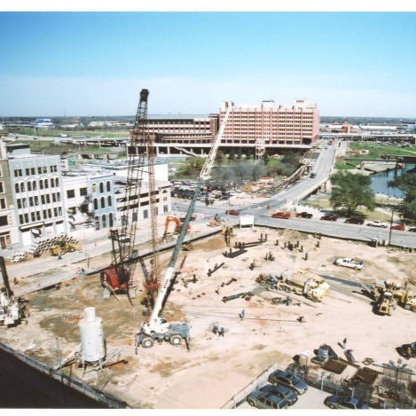 Commerce Street Building under construction